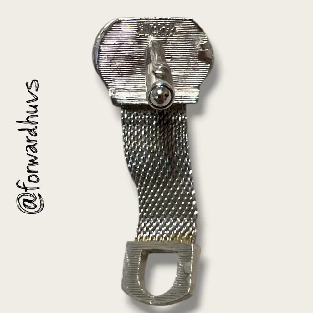 Vintage SWANK Mesh Wrap Around Cufflinks Cuff Link